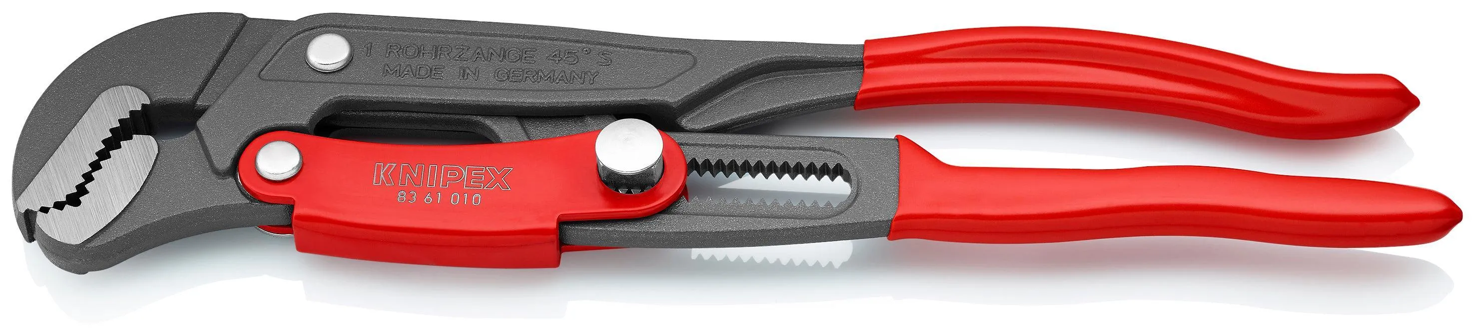 Knipex 8361010 - 13" Rapid Adjust Swedish Pipe Wrench-S-Type