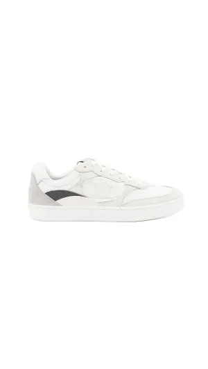 Lace Up Retro Triomphe Sneakers - White