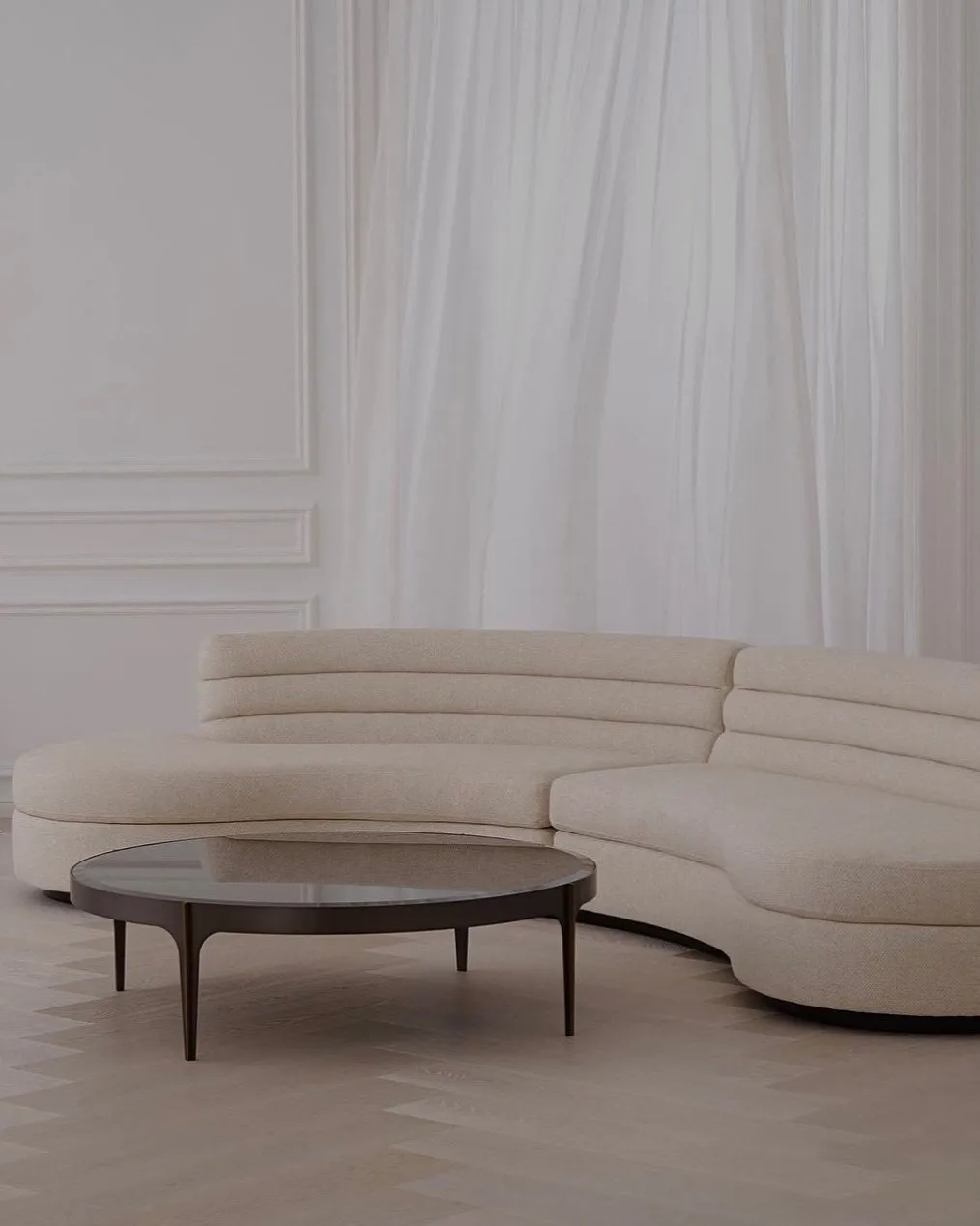 LENNOX CURVED SOFA