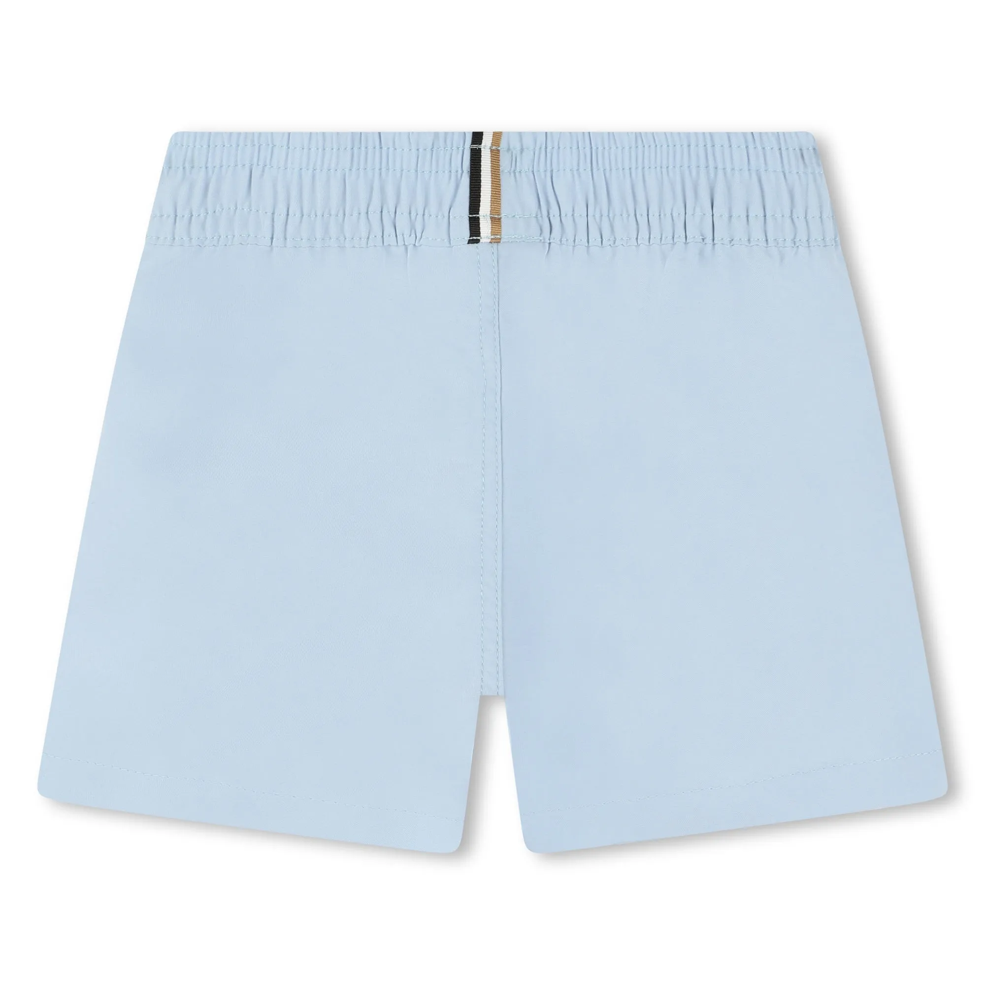 Light Blue Logo Shorts