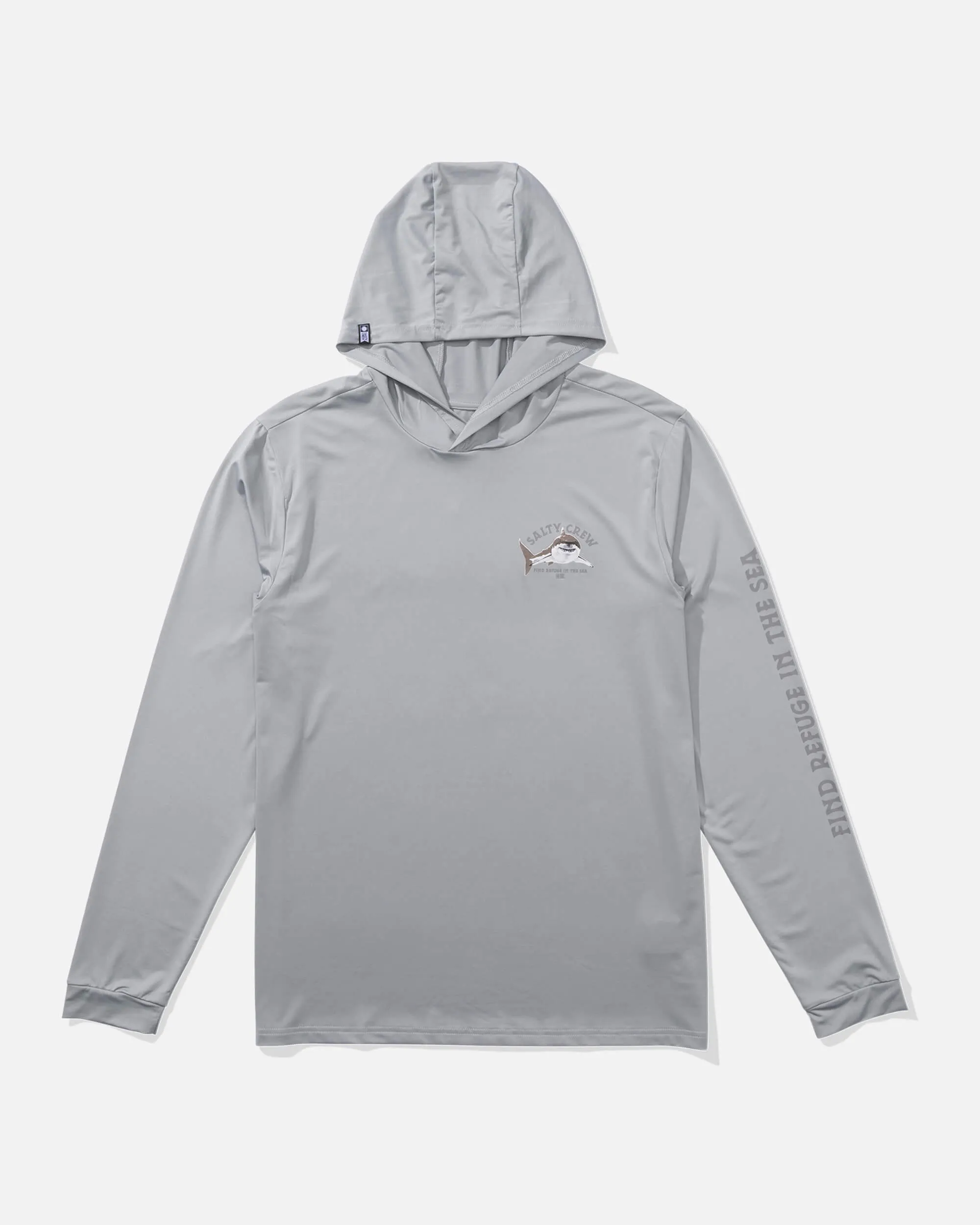 Lurking Hood Sunshirt - Silver