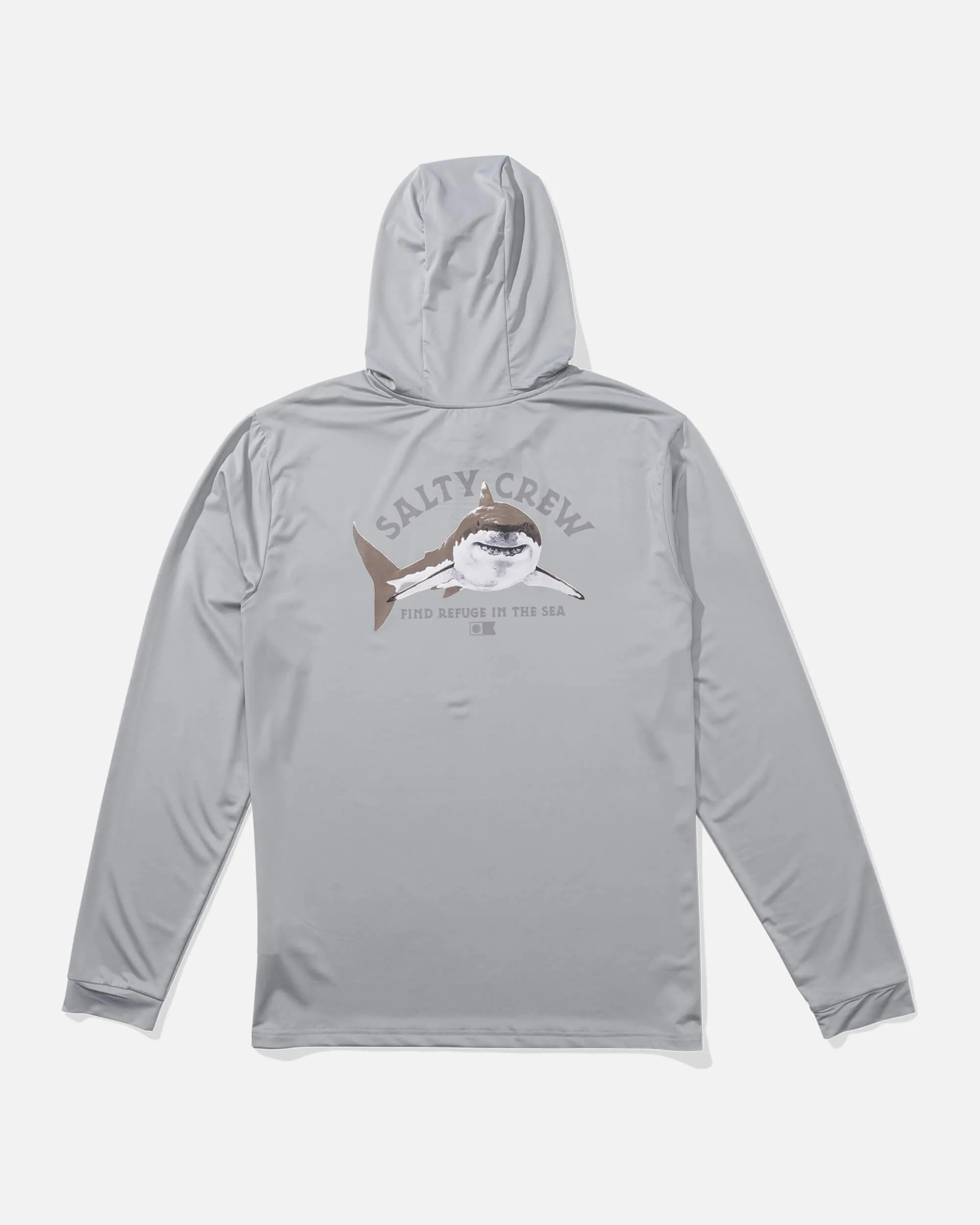 Lurking Hood Sunshirt - Silver