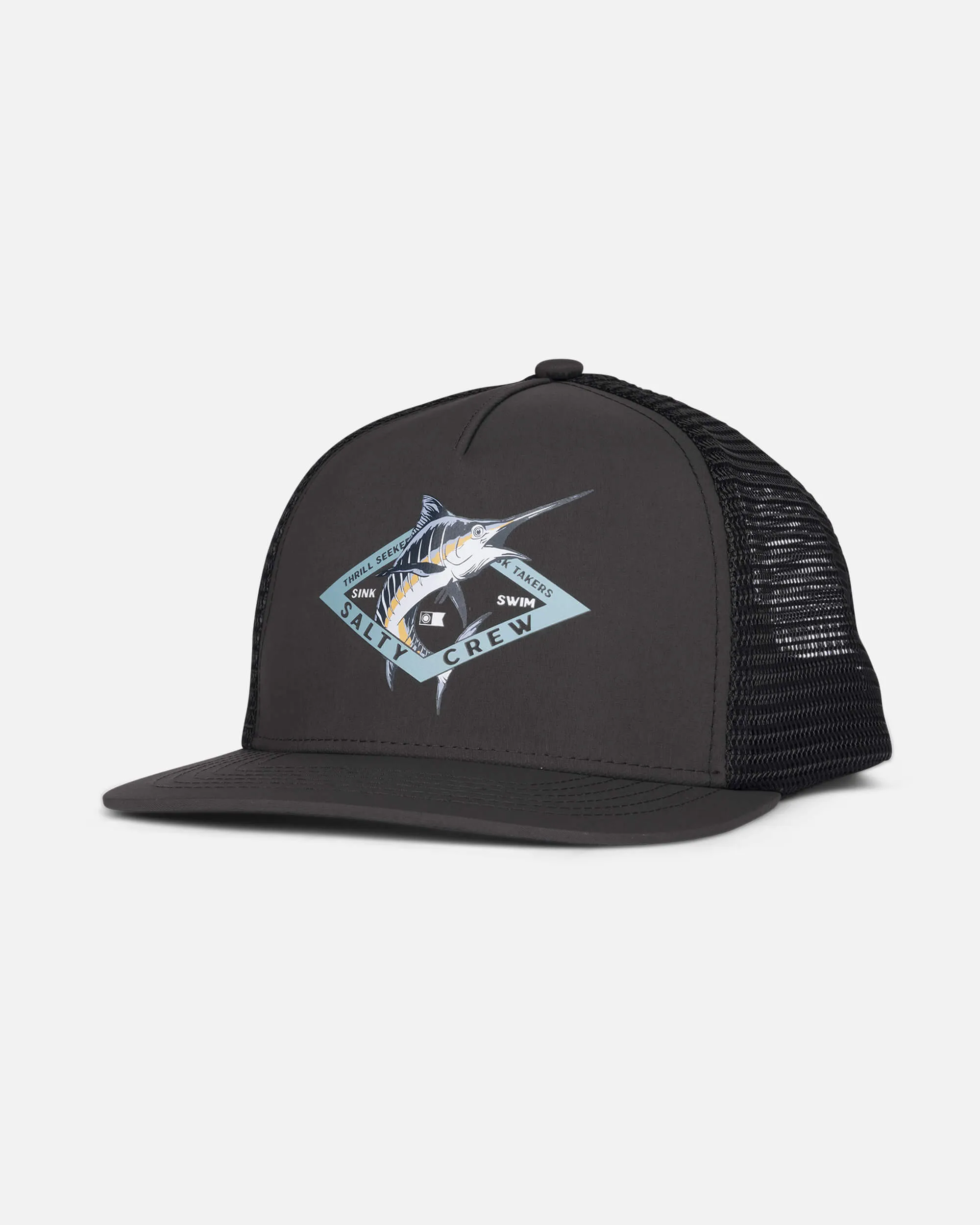 Marlin Diamond  Trucker Kids - Black