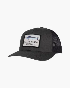 Marlin Mount Retro Trucker - Dark Heather Grey