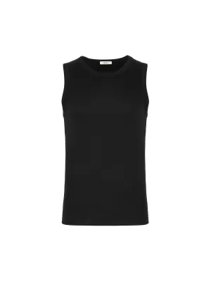 Men's 365 Lightweight Rib Tank Top—black