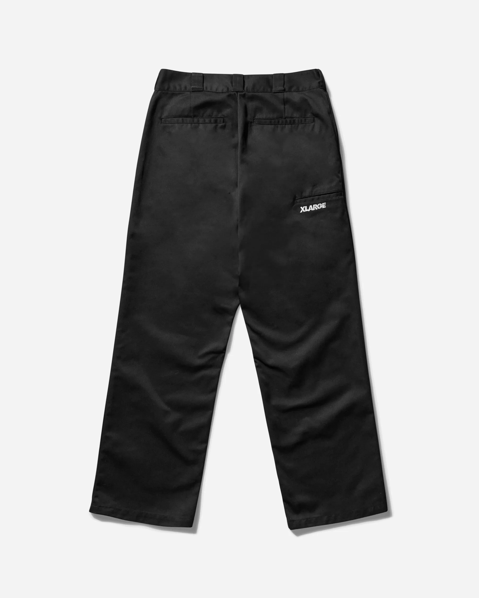 Men's Embroidered Work Pants Black