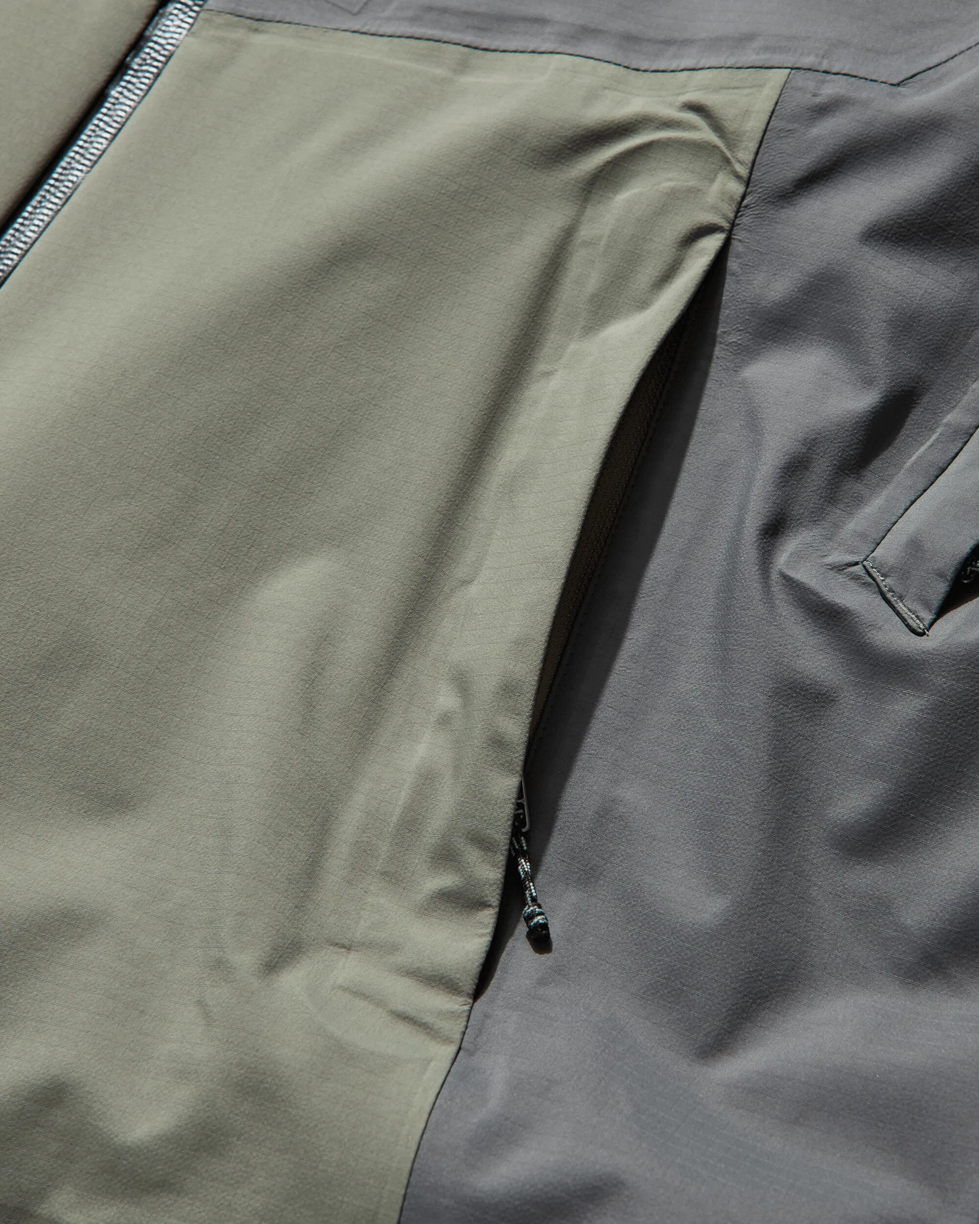 Men's Granite Crest Rain Jacket River Rock Green