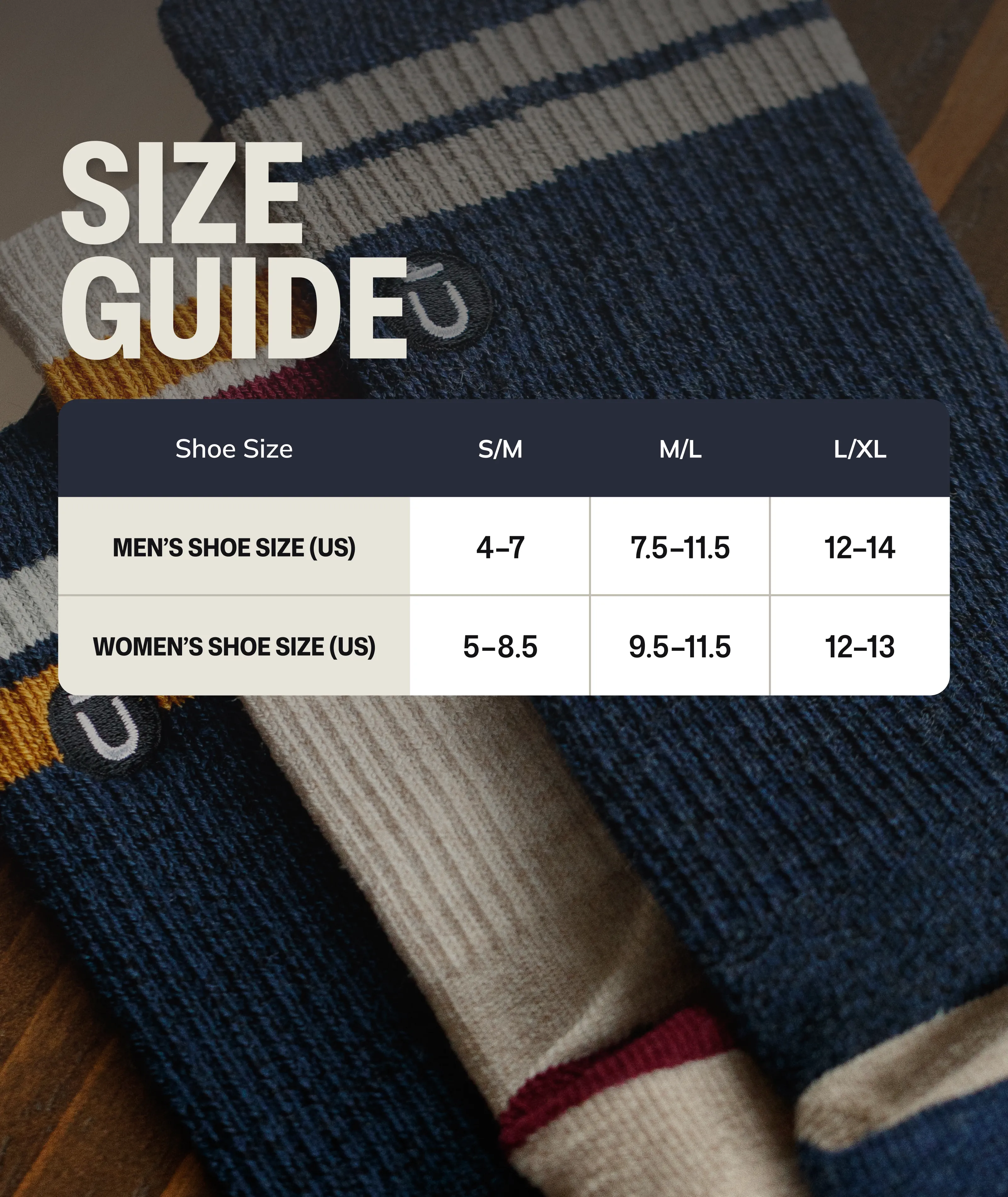 Merino Crew Socks Slate