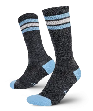 Merino Crew Socks Slate