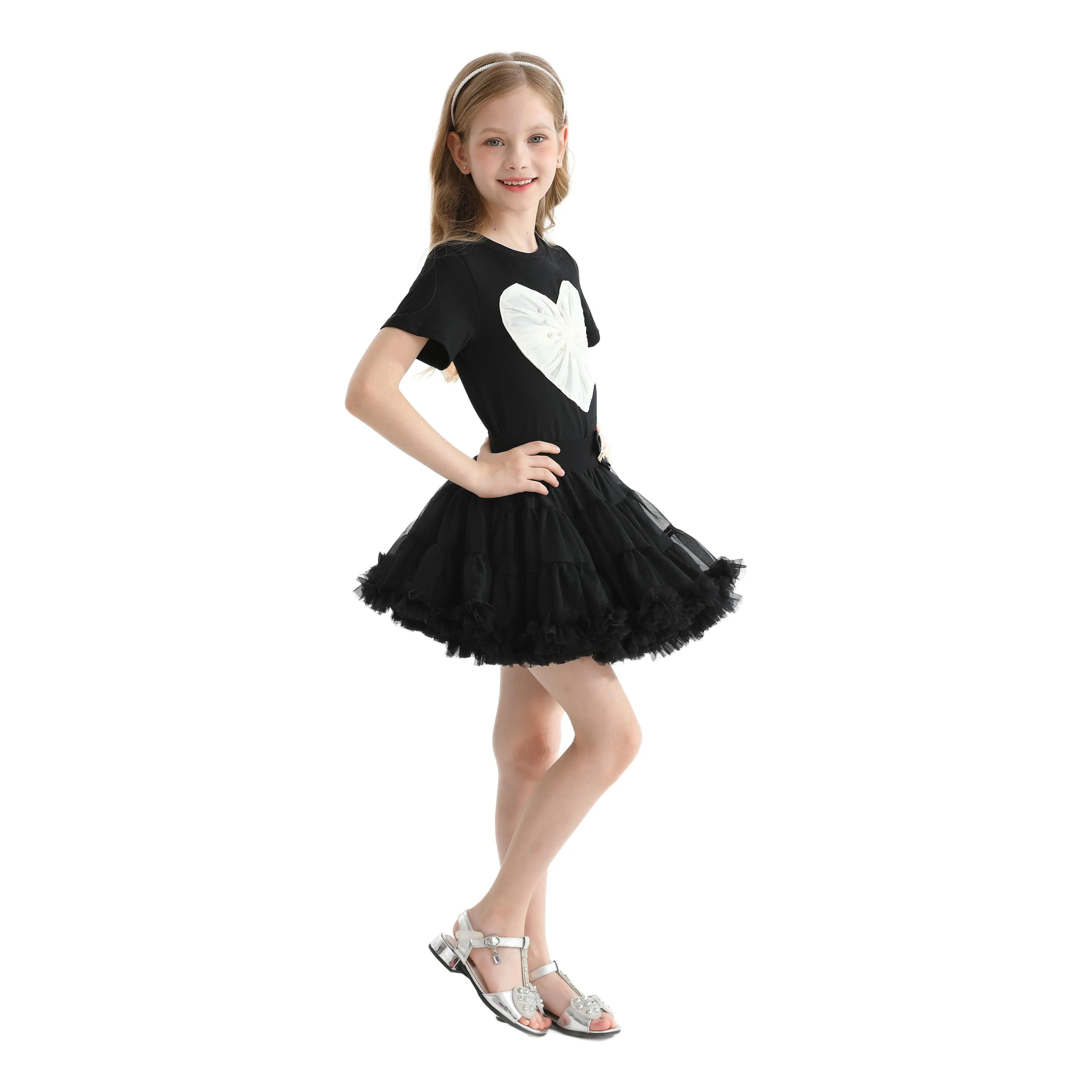 Multicolor Valerie Heart Skirt Outfit