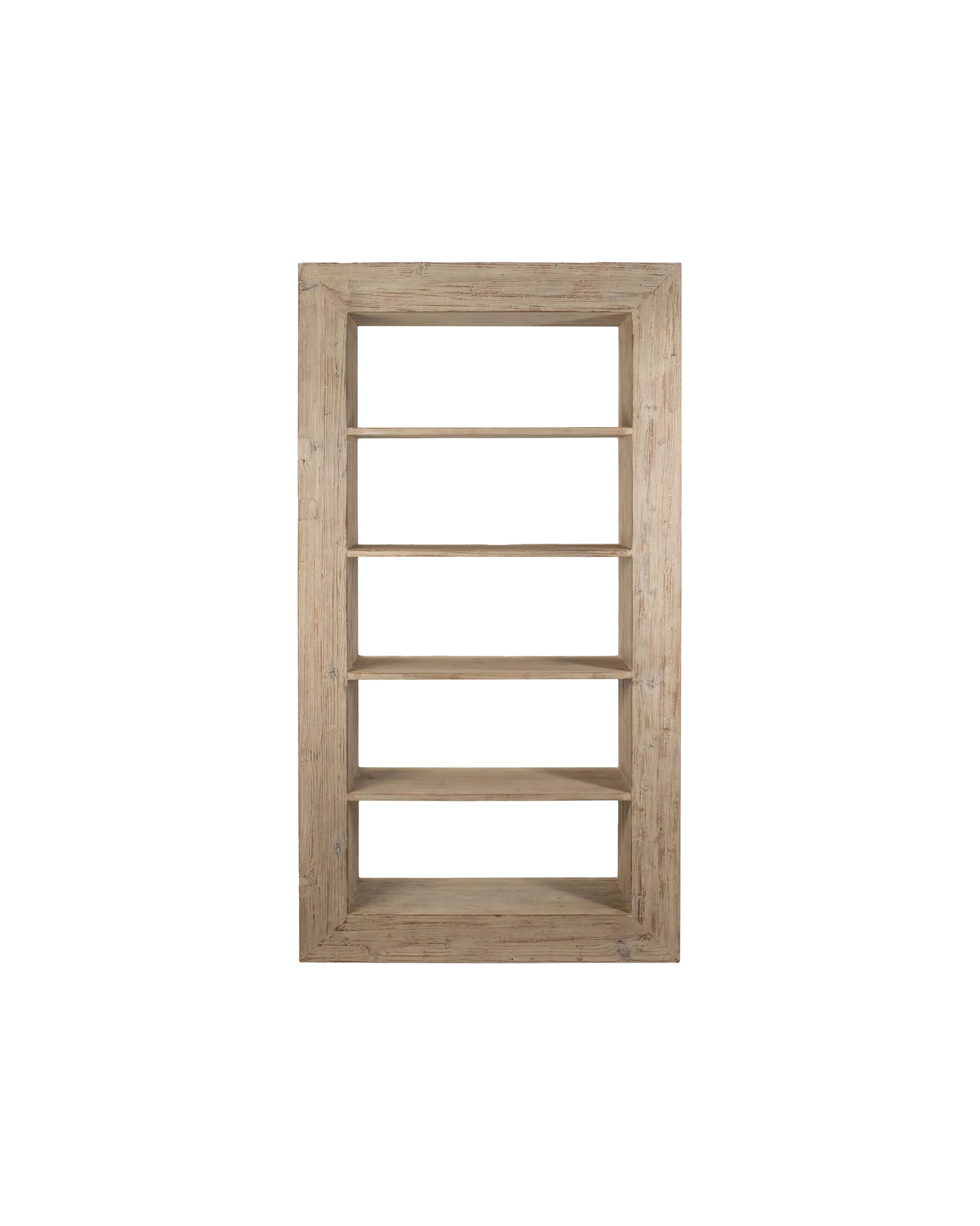 NATURAL WOOD BOOKCASE