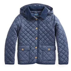 Navy Quilted Shell Jr Jacket