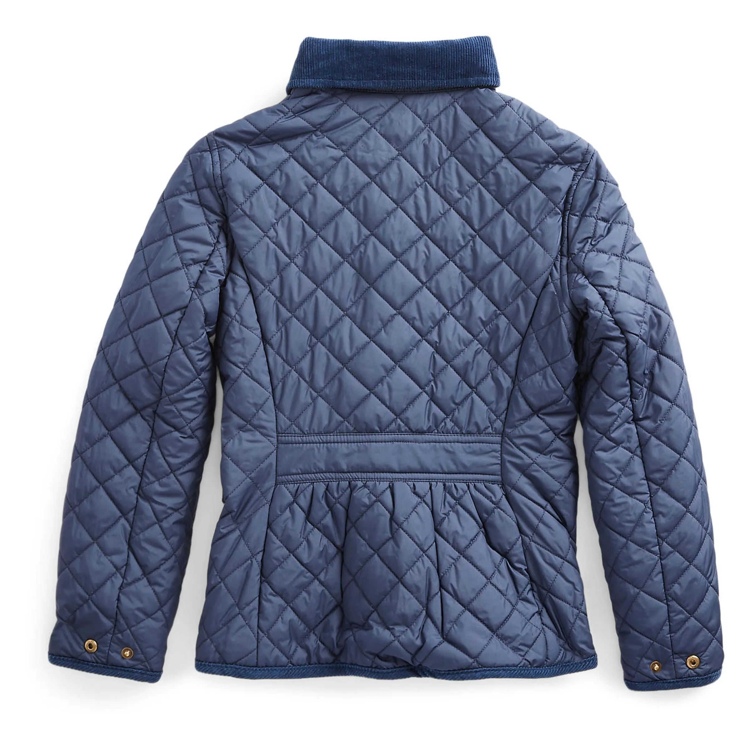 Navy Quilted Shell Jr Jacket