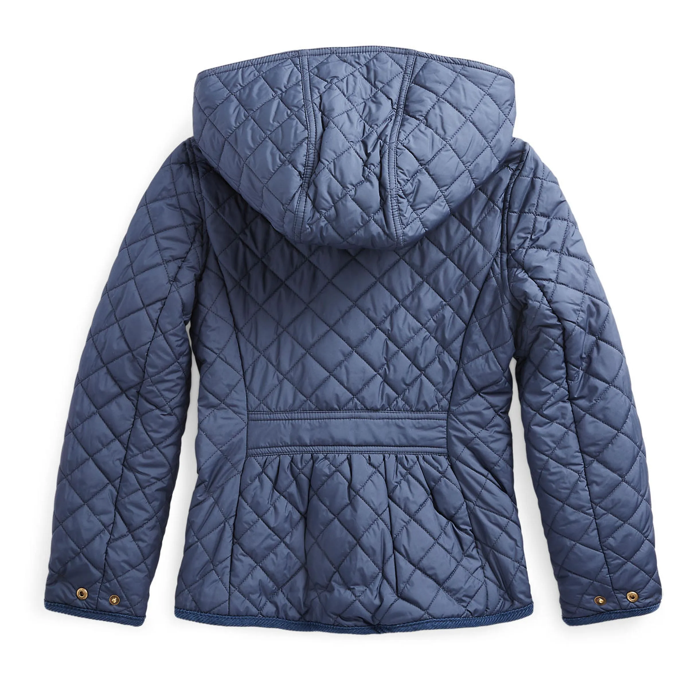 Navy Quilted Shell Jr Jacket
