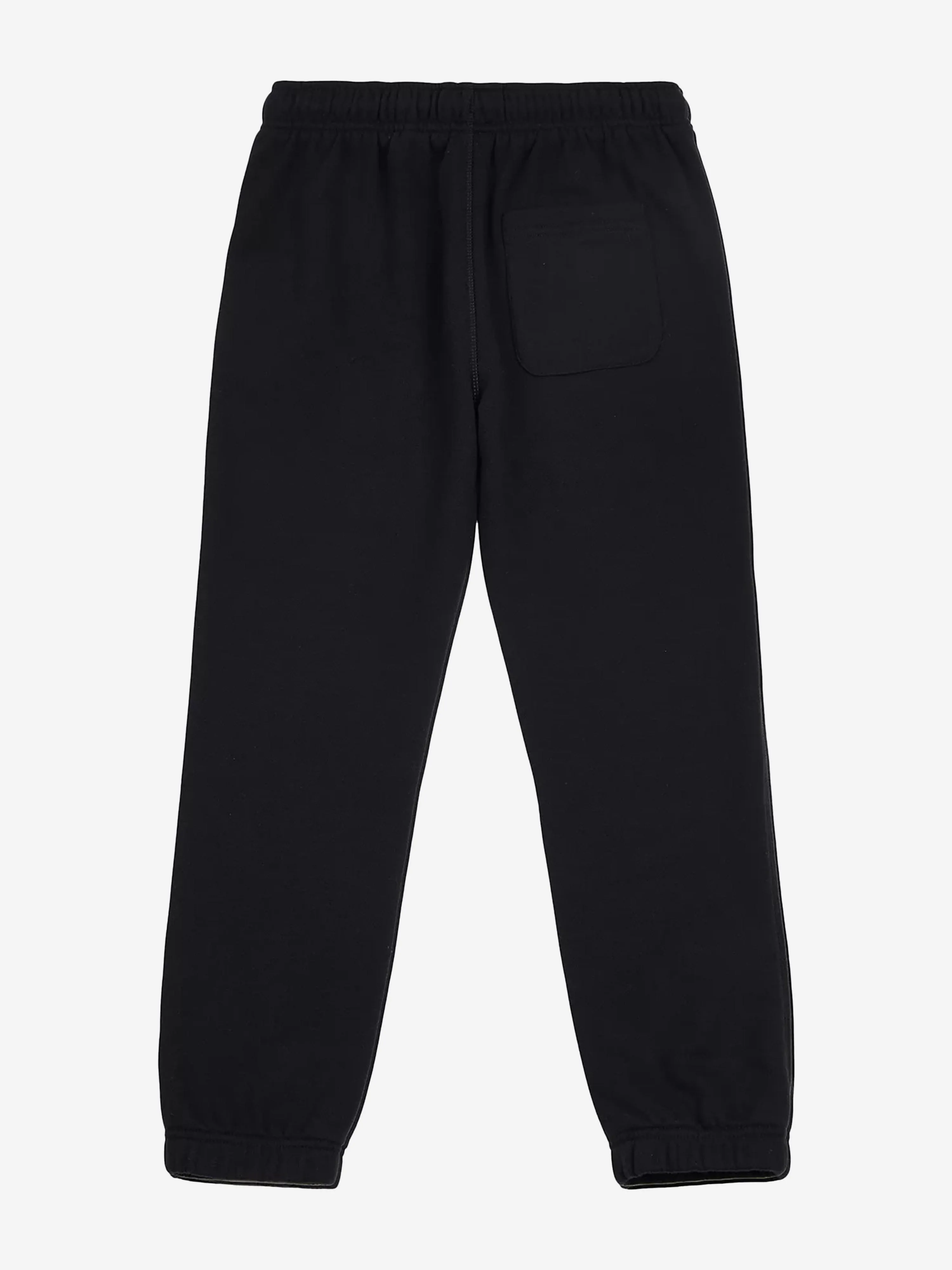 New Balance Boys French Terry Small Logo Joggers in Black