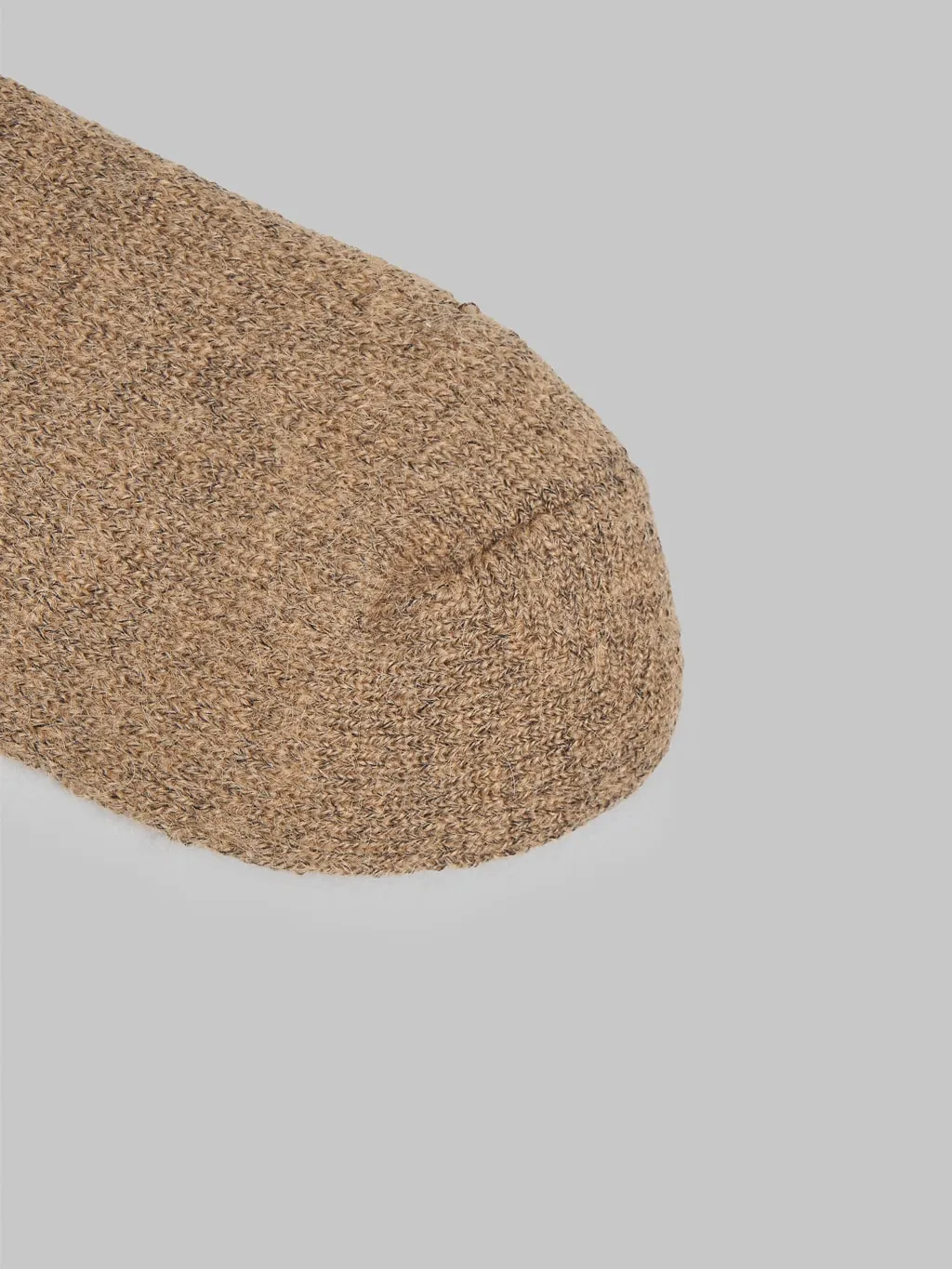 Nishiguchi Kutsushita Mohair Wool Pile Socks Navy