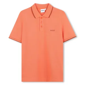 Orange Classic Polo
