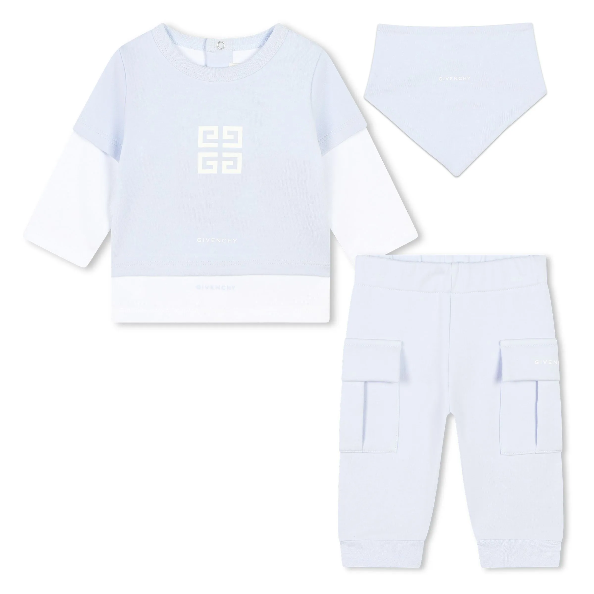 Pale Blue Outfit Set