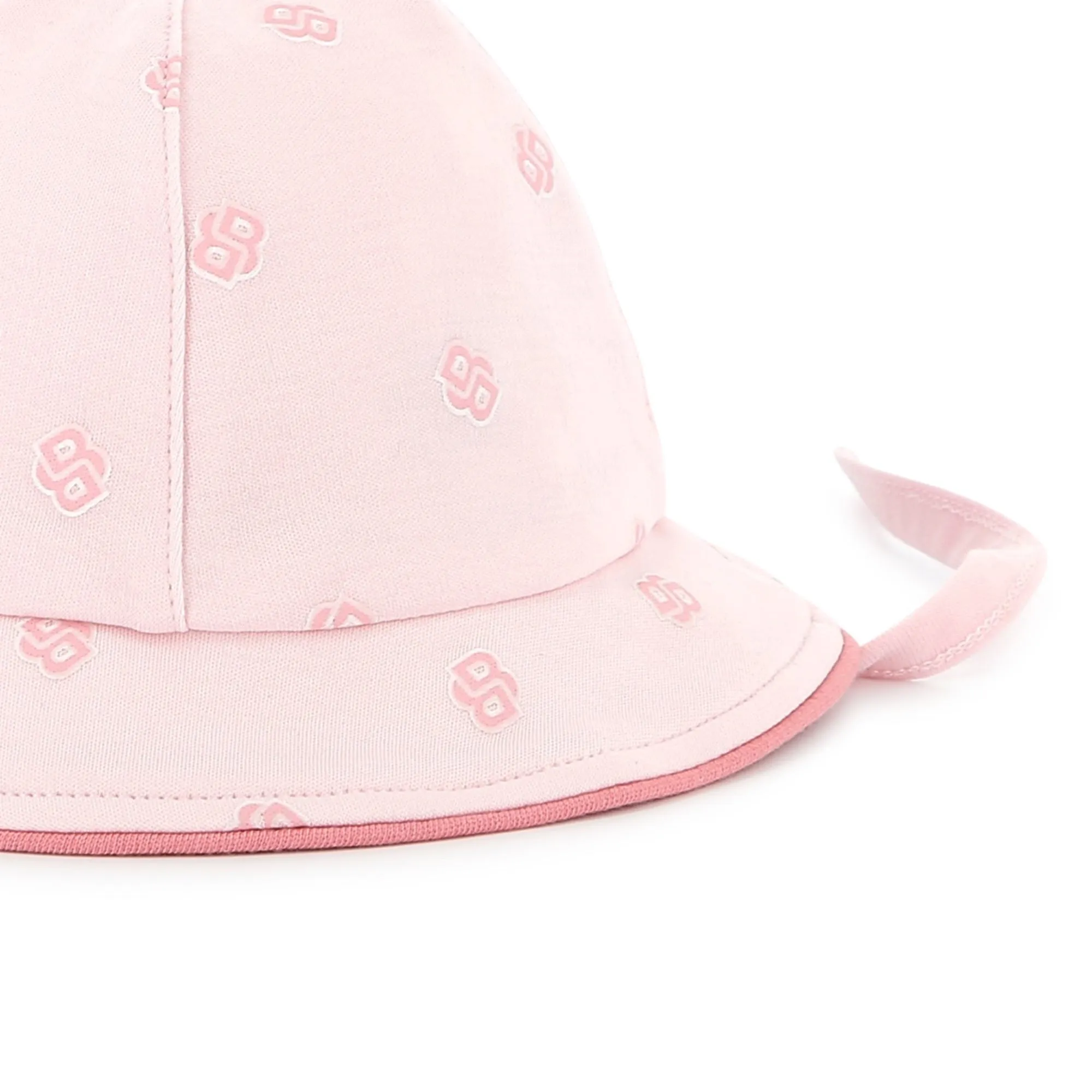 Pale Pink Pattern Hat