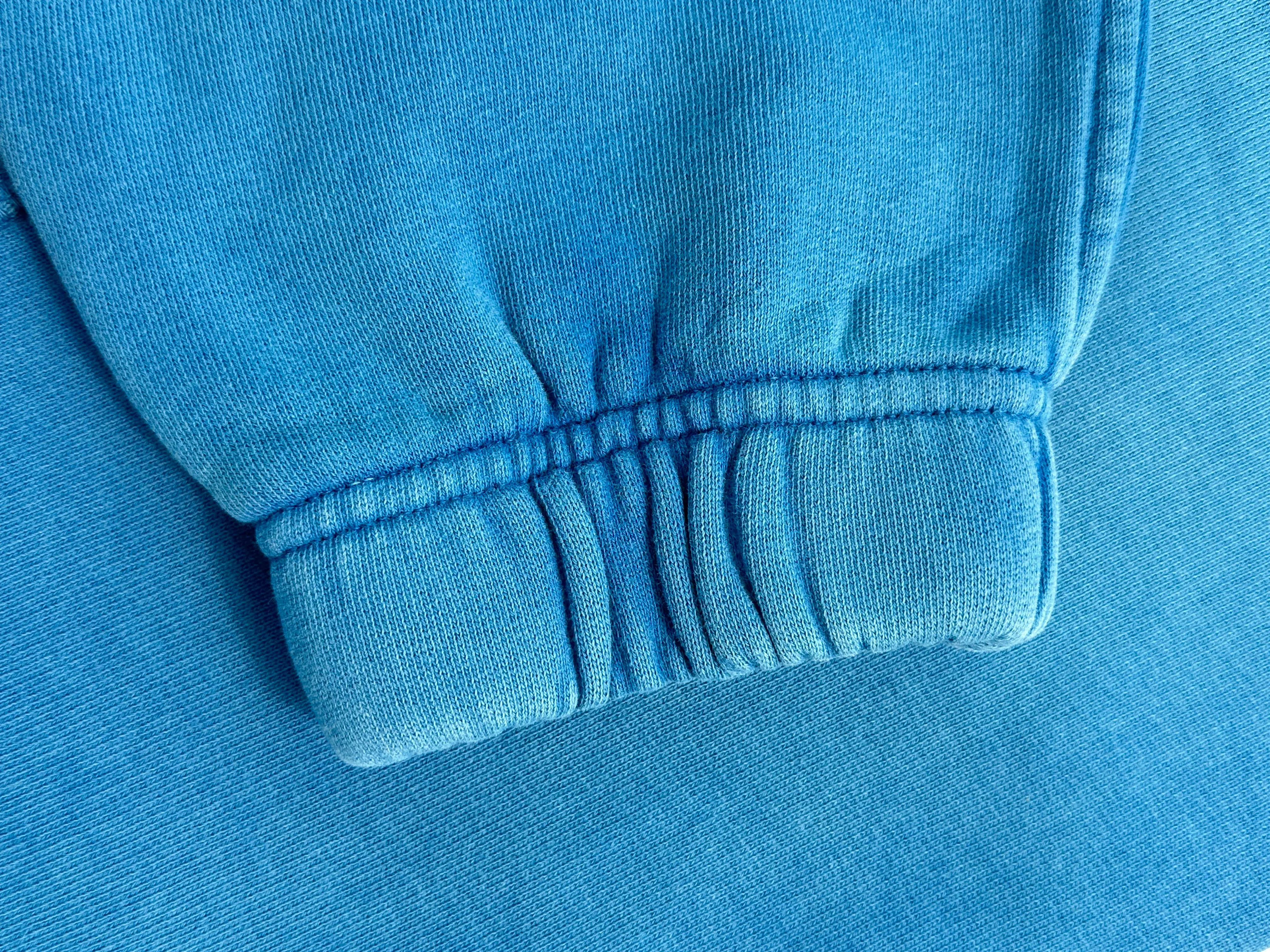 Pantalone Tuta Azzurro Uomo Con Patch Artistica Josh Smith