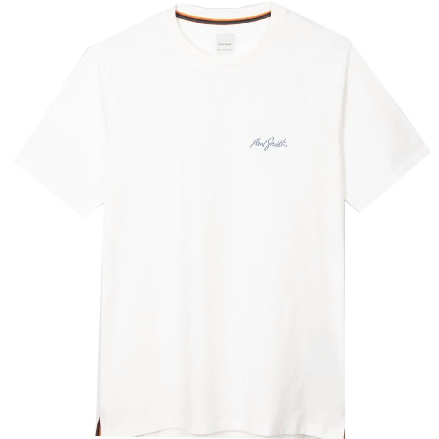 Paul Smith White Embroidered T-shirt