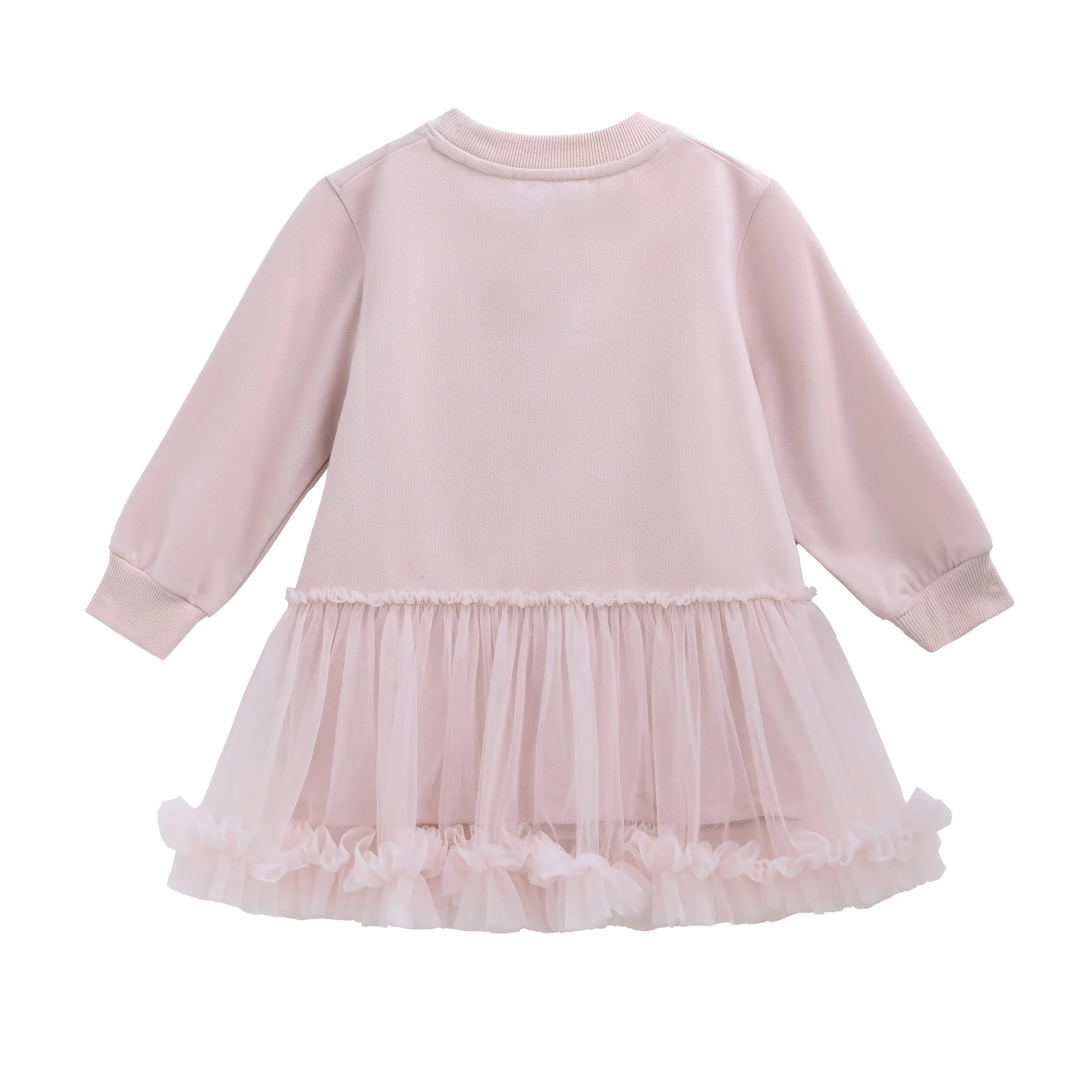 Pink Ballet Ruffle Bow Dress