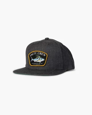 Rooster 6 Panel - Dark Heather Grey