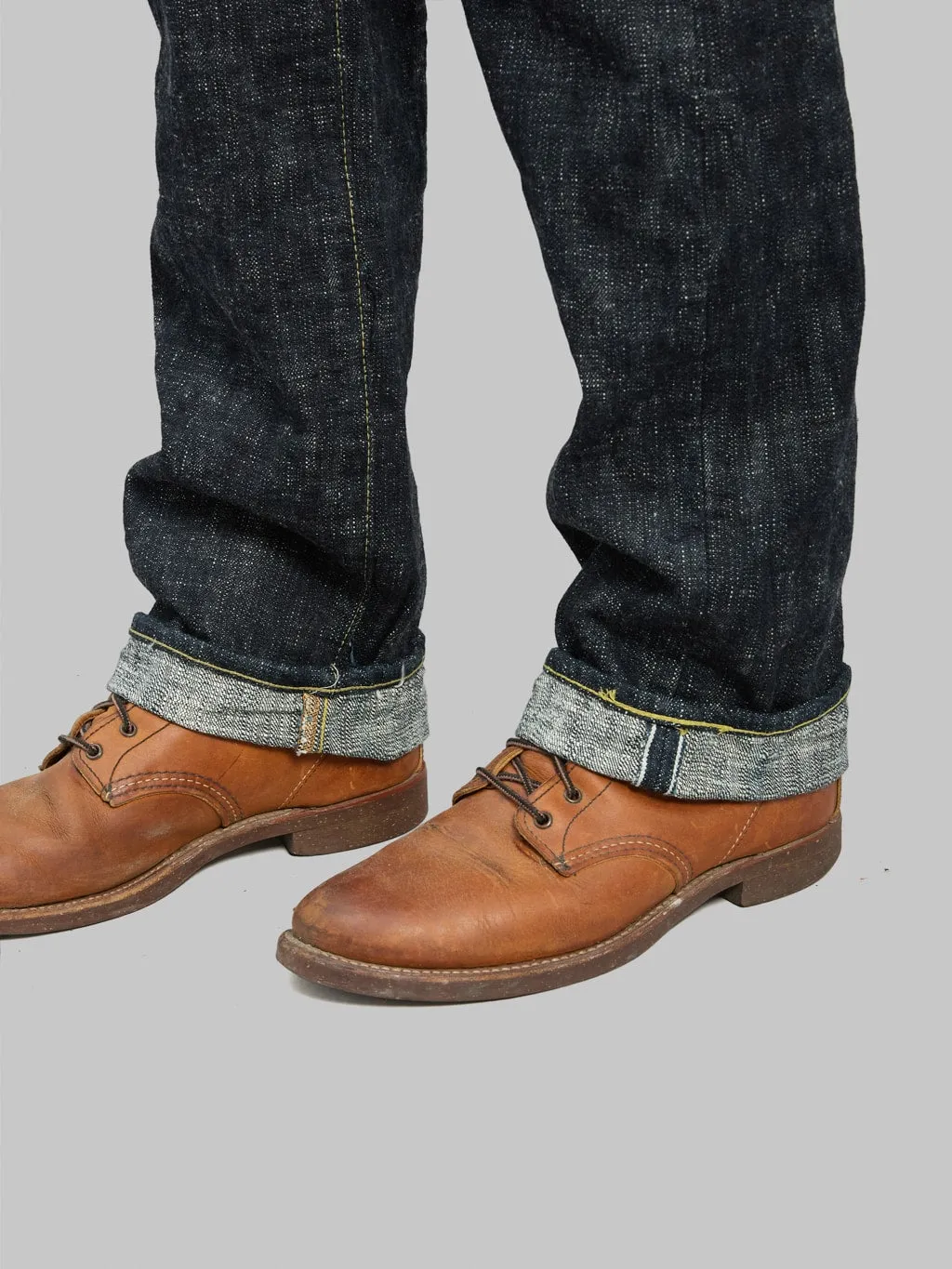 Samurai Jeans S3000XX17oz-SDS 17oz Murasame Slub Relax Straight Jeans