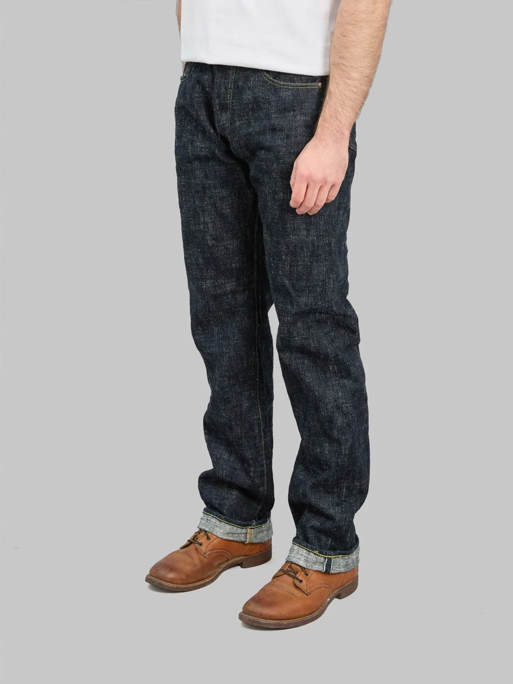 Samurai Jeans S3000XX17oz-SDS 17oz Murasame Slub Relax Straight Jeans