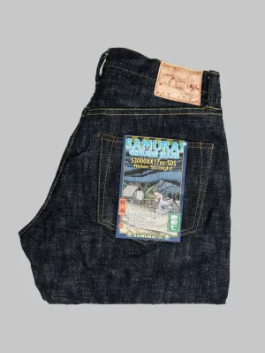 Samurai Jeans S3000XX17oz-SDS 17oz Murasame Slub Relax Straight Jeans