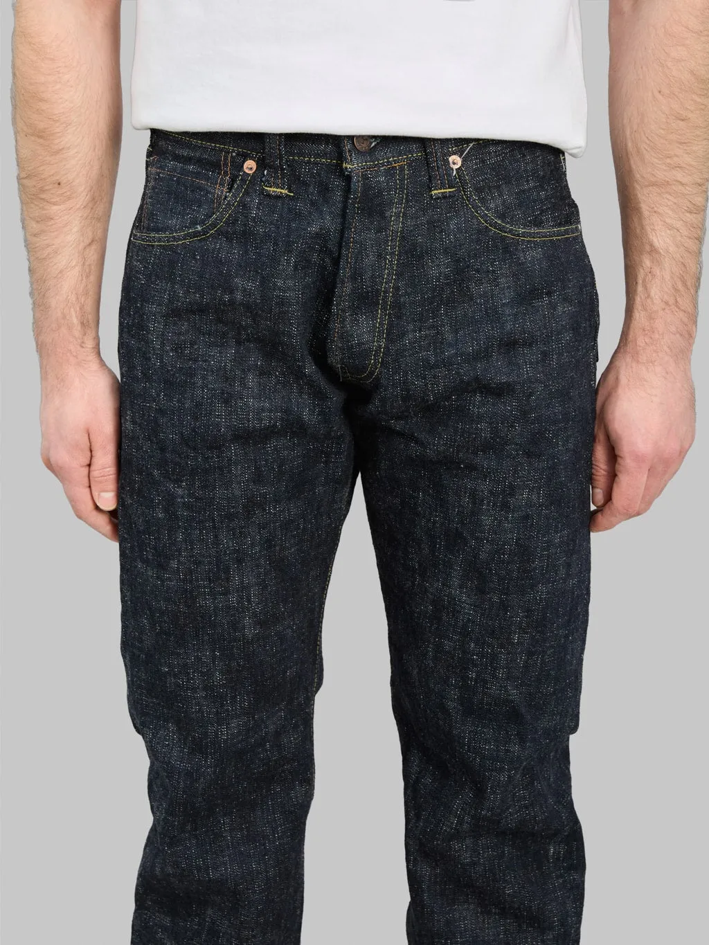 Samurai Jeans S3000XX17oz-SDS 17oz Murasame Slub Relax Straight Jeans