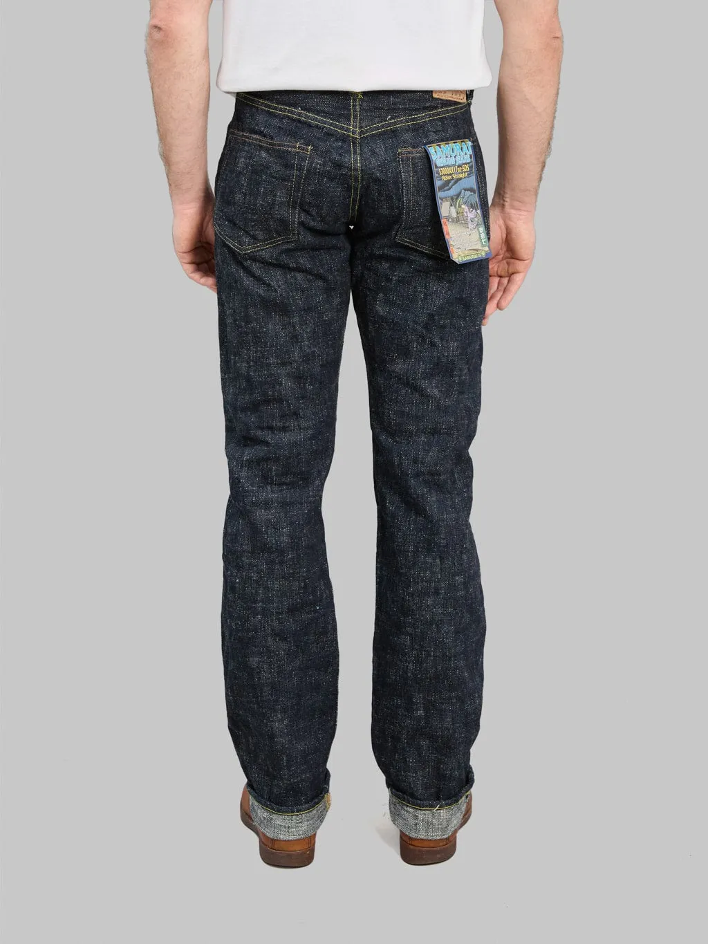 Samurai Jeans S3000XX17oz-SDS 17oz Murasame Slub Relax Straight Jeans