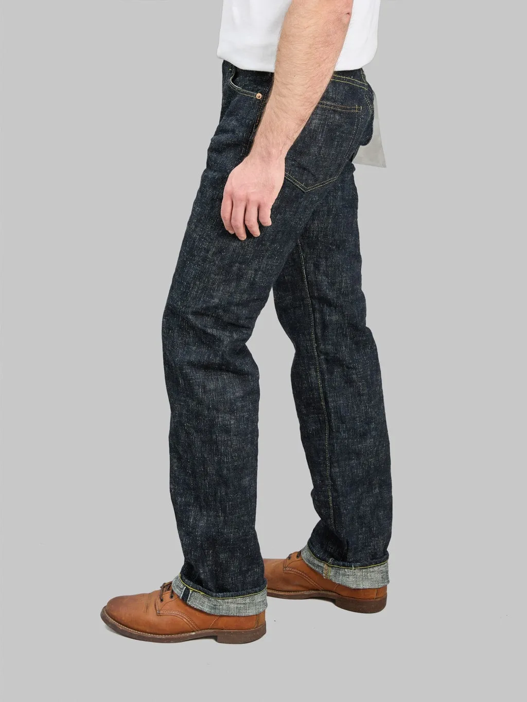 Samurai Jeans S3000XX17oz-SDS 17oz Murasame Slub Relax Straight Jeans
