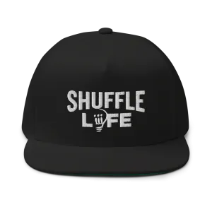Shuffle Liiife Snapback Hat (with Green Undervisor)