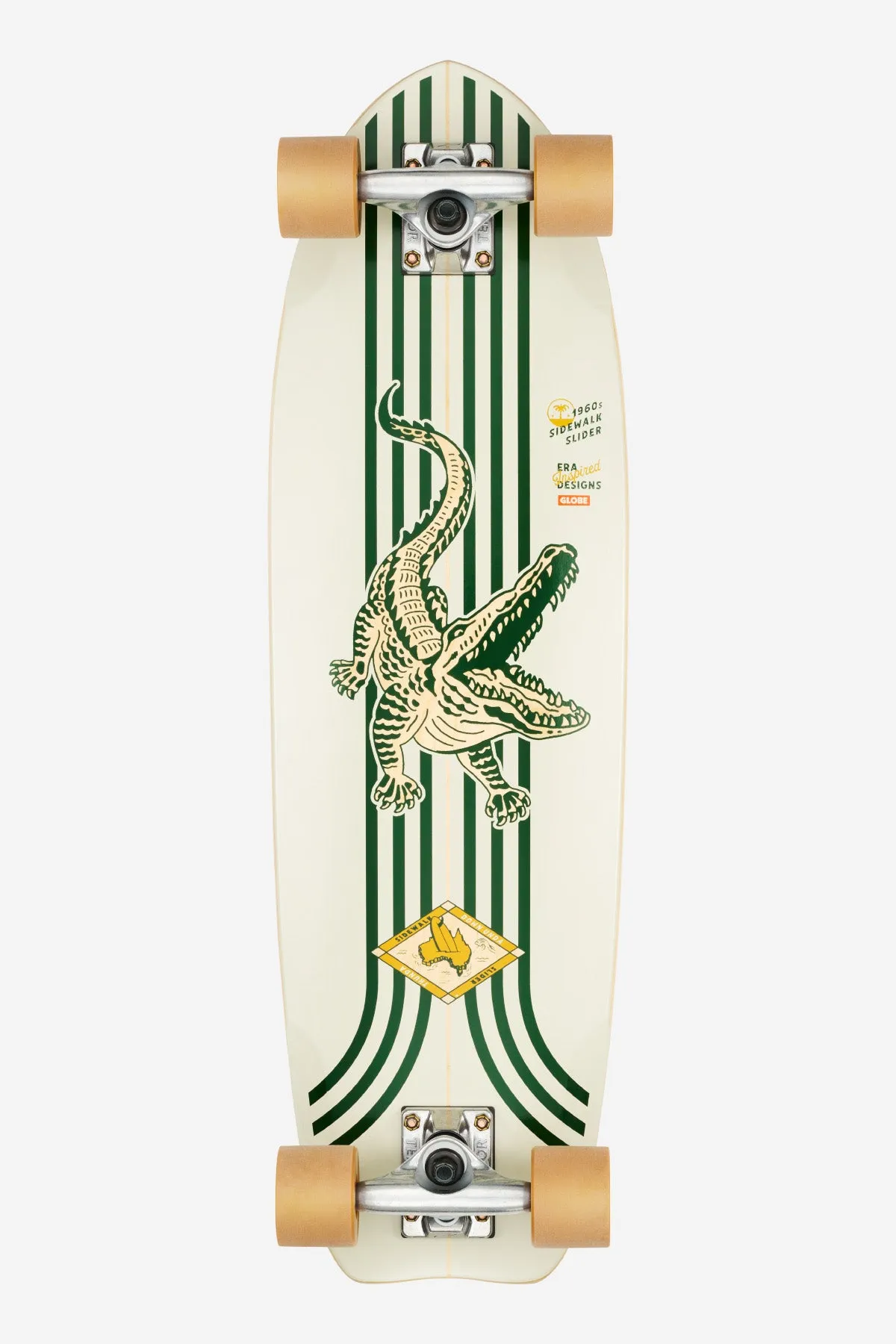 Sidewalk Slider - Green/Croc