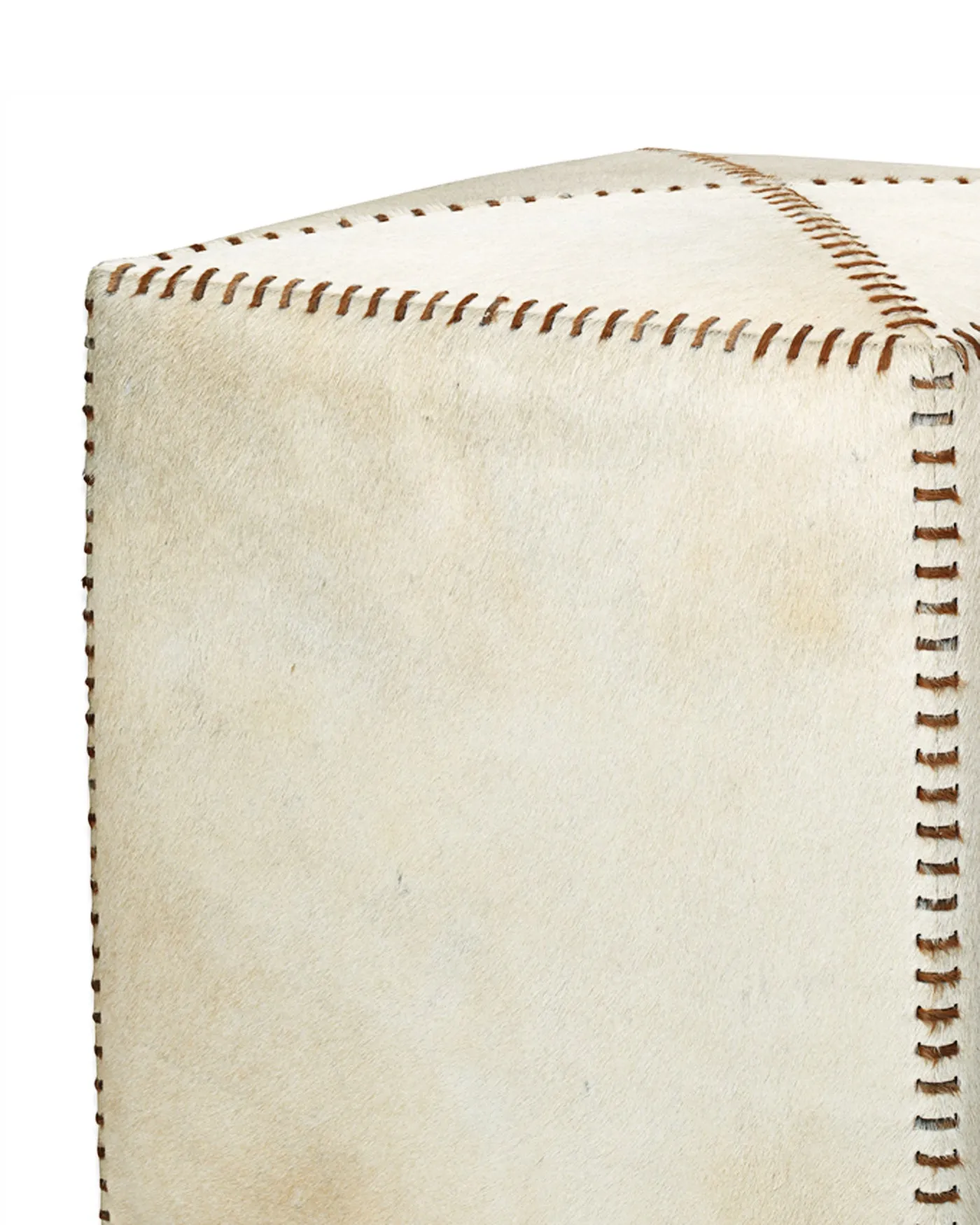 Small Ottoman - White