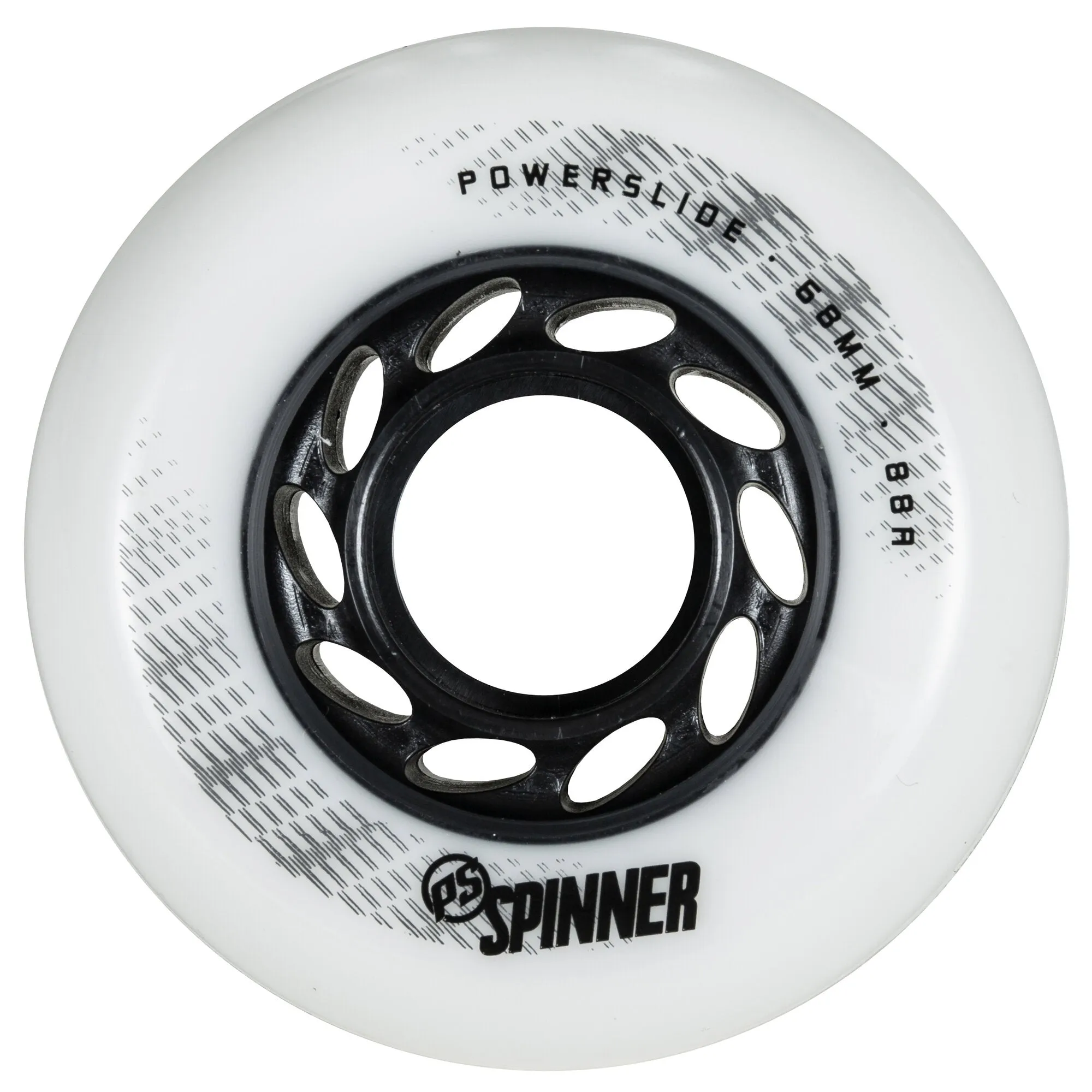 Spinner 68/88A White. 4-pack