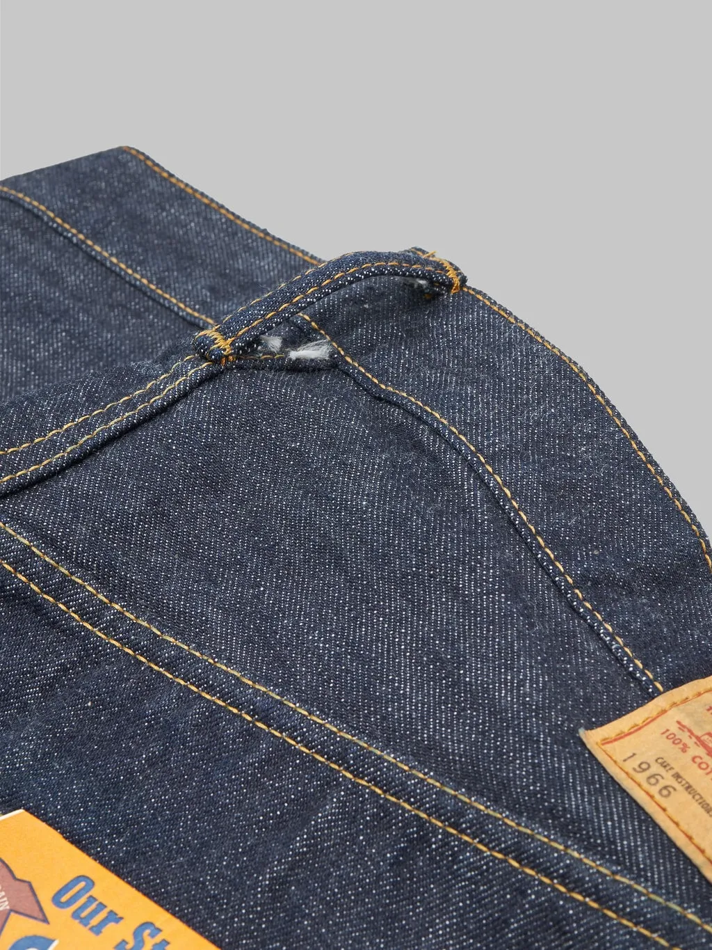 Sugar Cane 1966 Model 14oz Regular Straight Jeans
