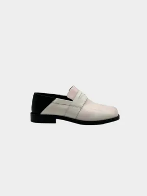 Tabi Loafers Maison Margiela in Pelle Multicolor Con Dettaglio Split Toe