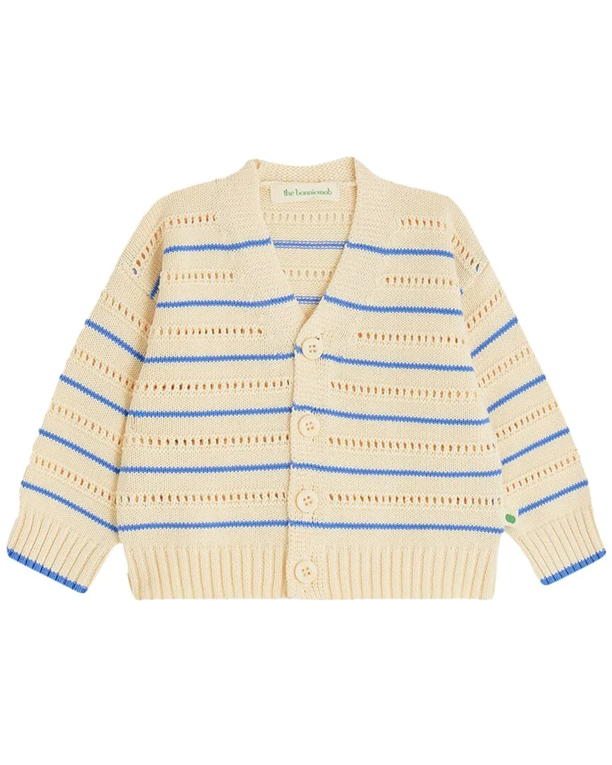 The Bonniemob Pointelle Stripe Cardigan