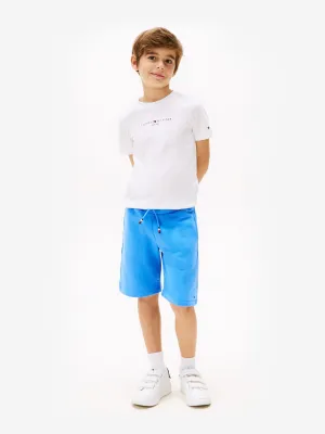 Tommy Hilfiger Boys Essential Short Set in White