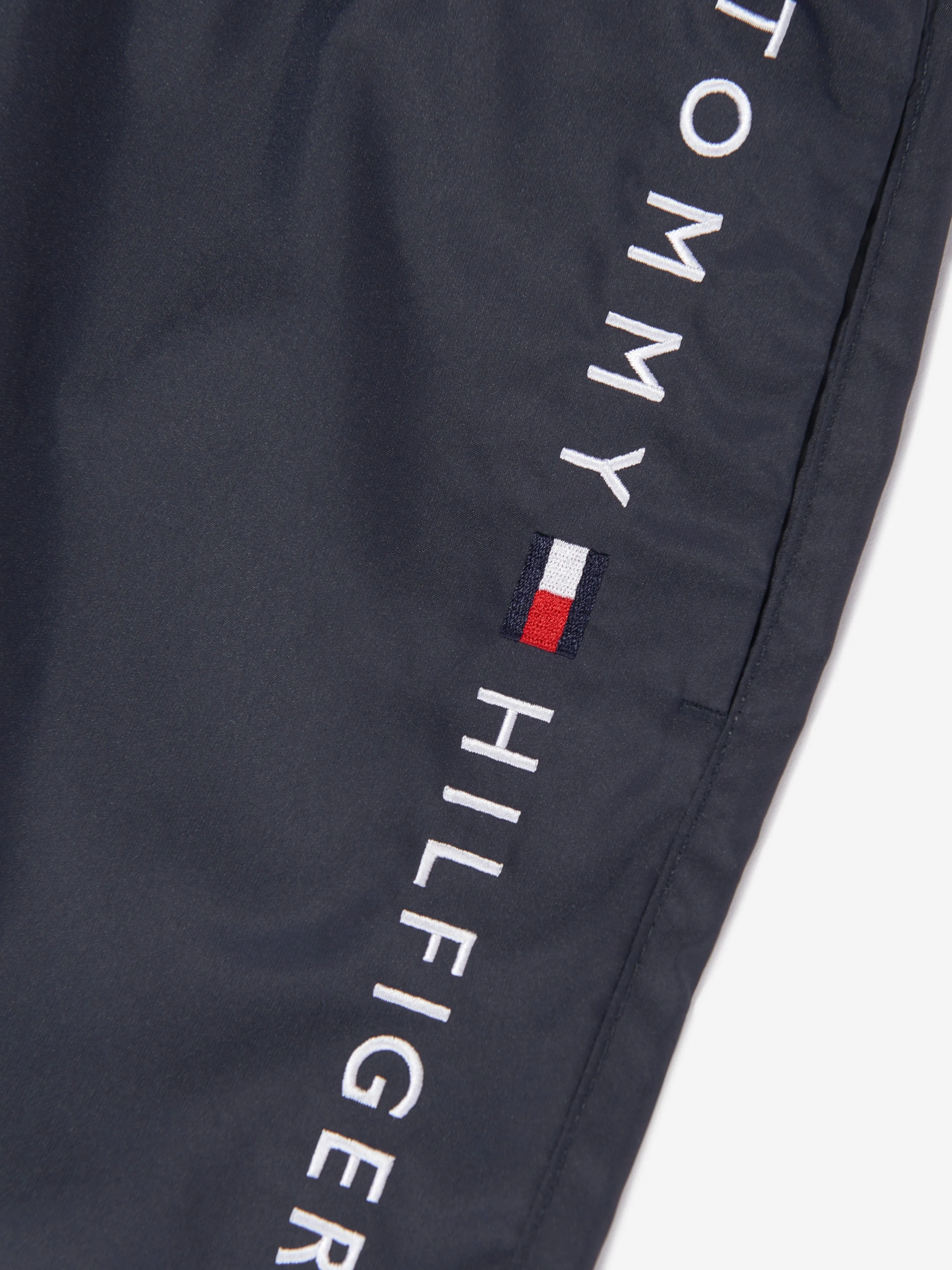 Tommy Hilfiger Boys Medium Drawstring Swim Shorts in Navy