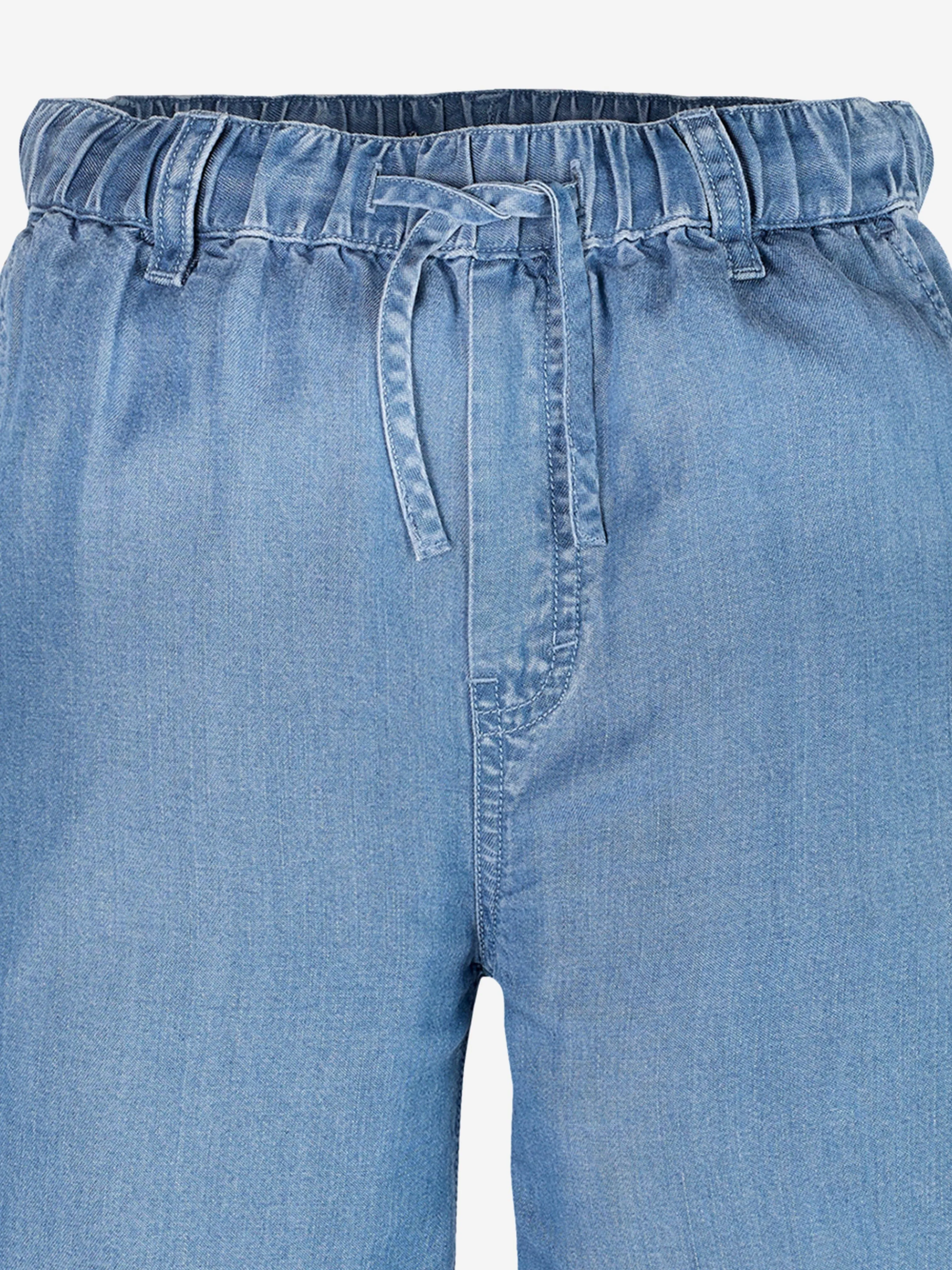 Tommy Hilfiger Girls Chambray Wide Leg Pants in Blue