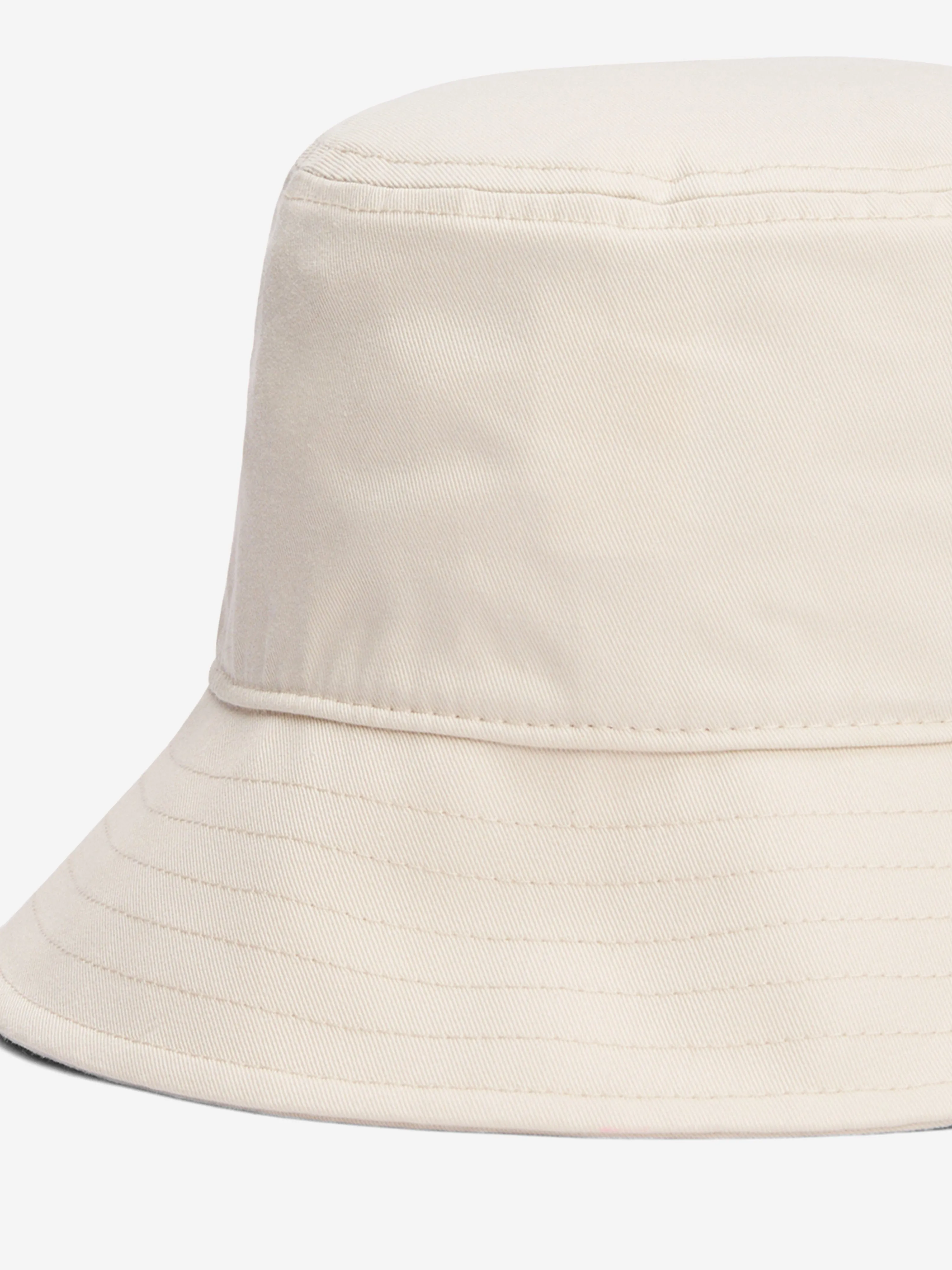 Tommy Hilfiger Kids Small Flag Bucket Hat in Beige