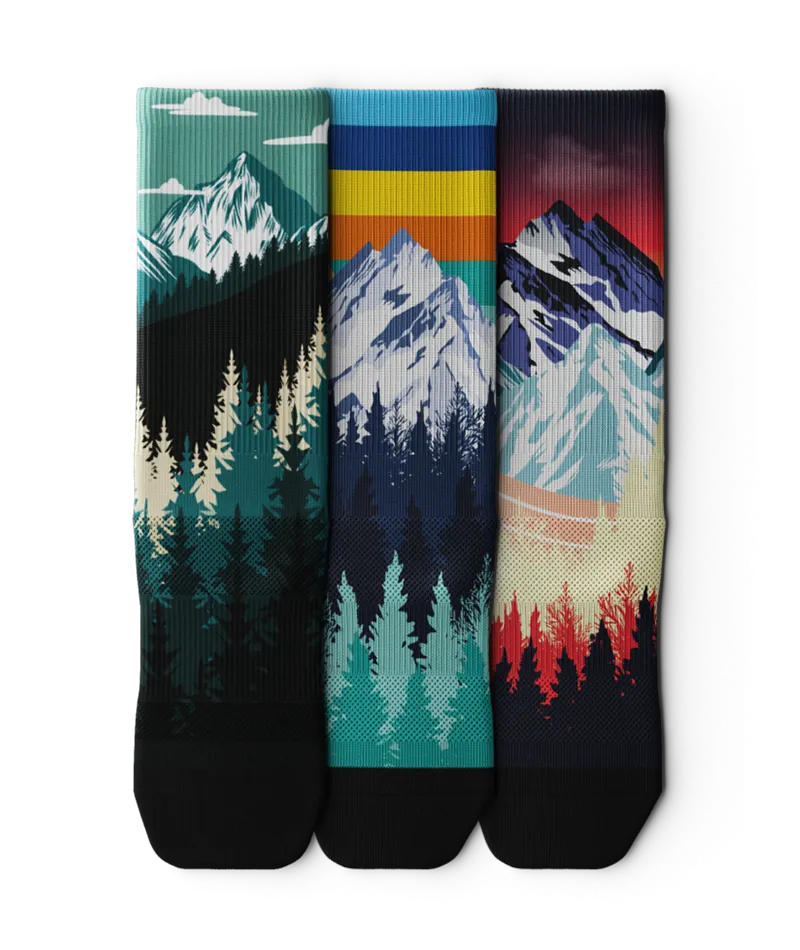 Trailblazer Crew Socks 3-Pack