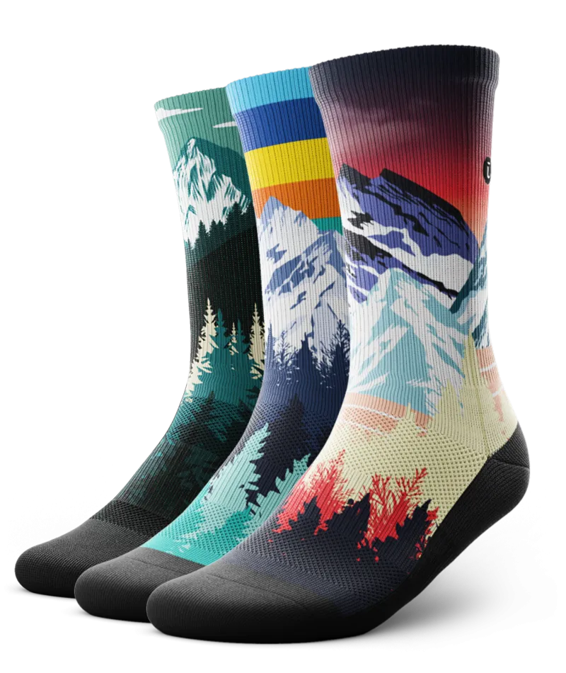 Trailblazer Crew Socks 3-Pack