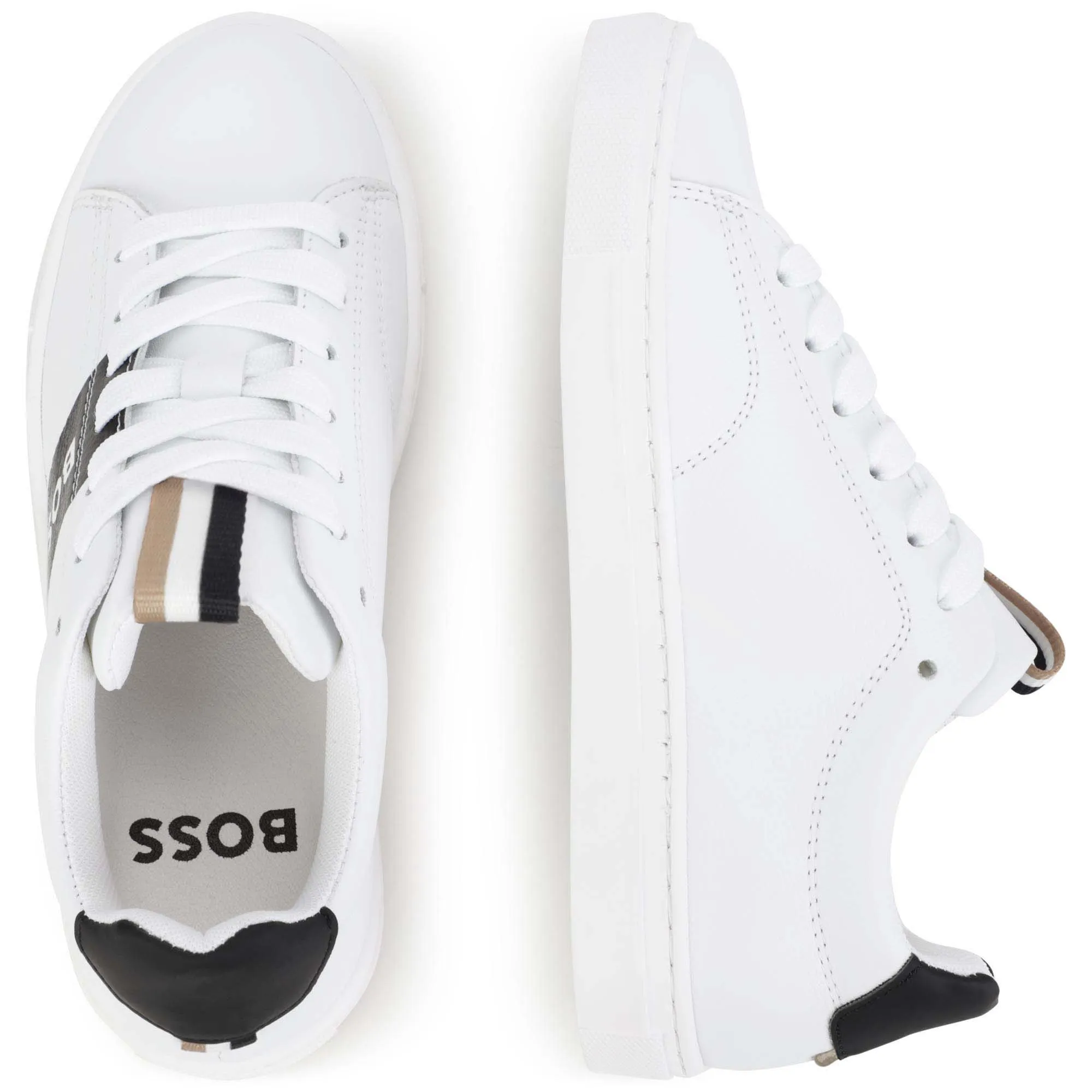 White & Black Trainers