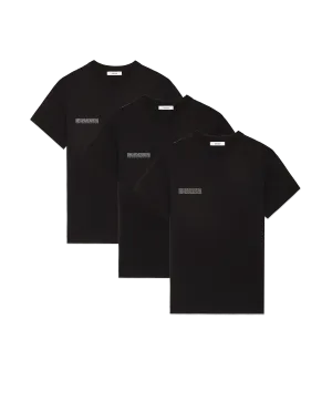 Womens 365 Lightweight T-shirt Bundle—Black