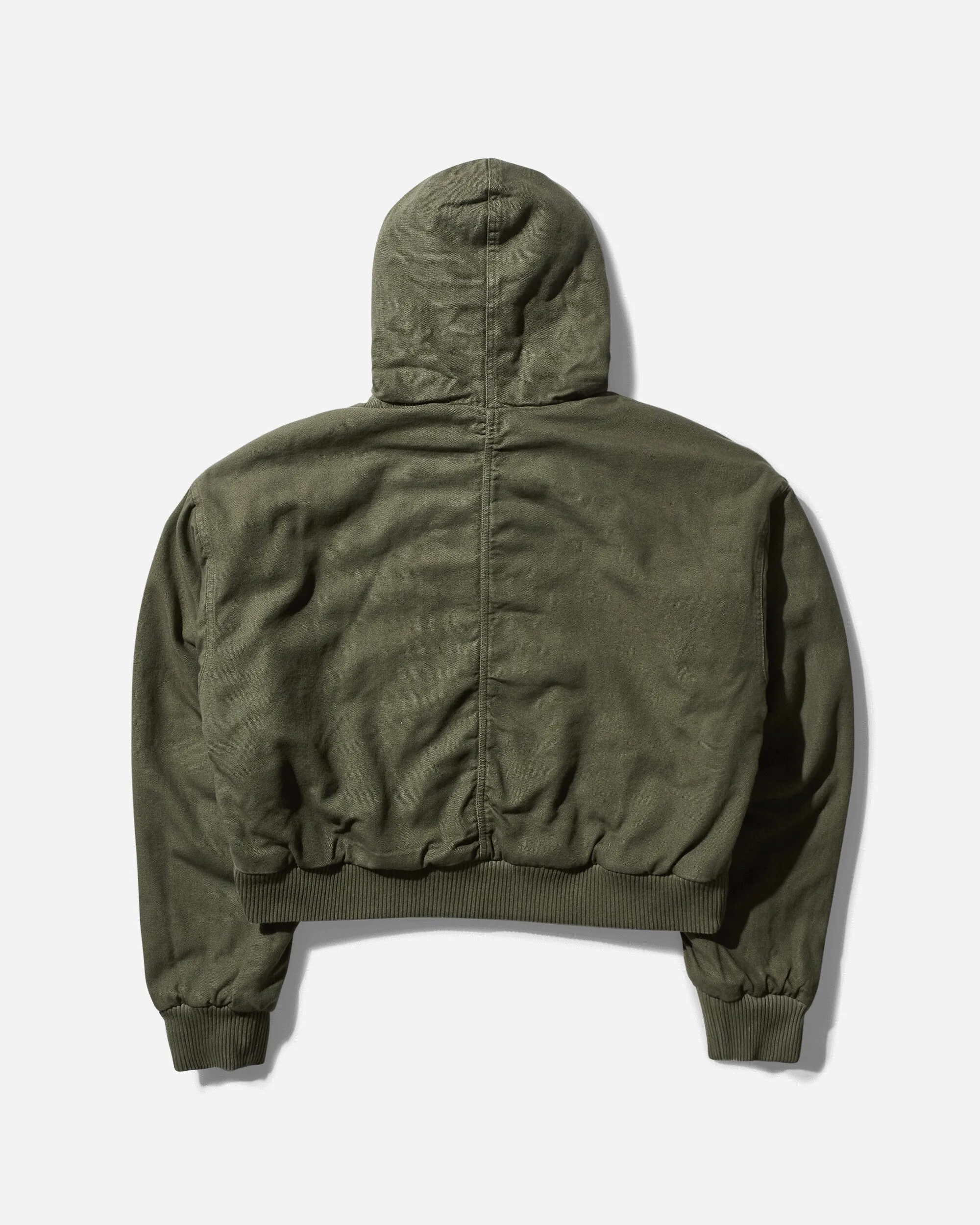 Women's Travis Scott Hooded Canvas Jacket Khaki