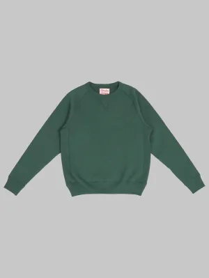 Wonder Looper Pullover Crewneck 876gsm Double Heavyweight French Terry Green